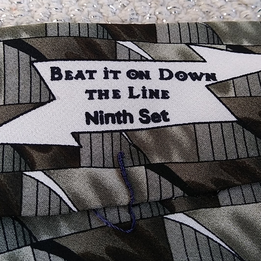 Grateful Dead Necktie Beat It On Down The Line - Picture 3 of 5